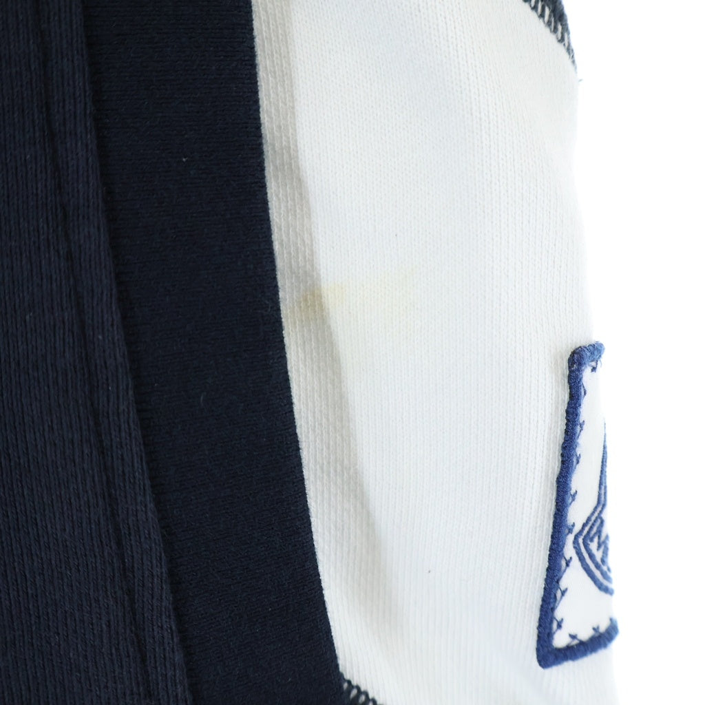 MONCLER(モンクレール) 18SS PANTALONE TROUSERS ロゴエンブロイダリー パンタローネトラウザーズ スウェット ジョガー イージーパンツ ネイビー D13918704700
