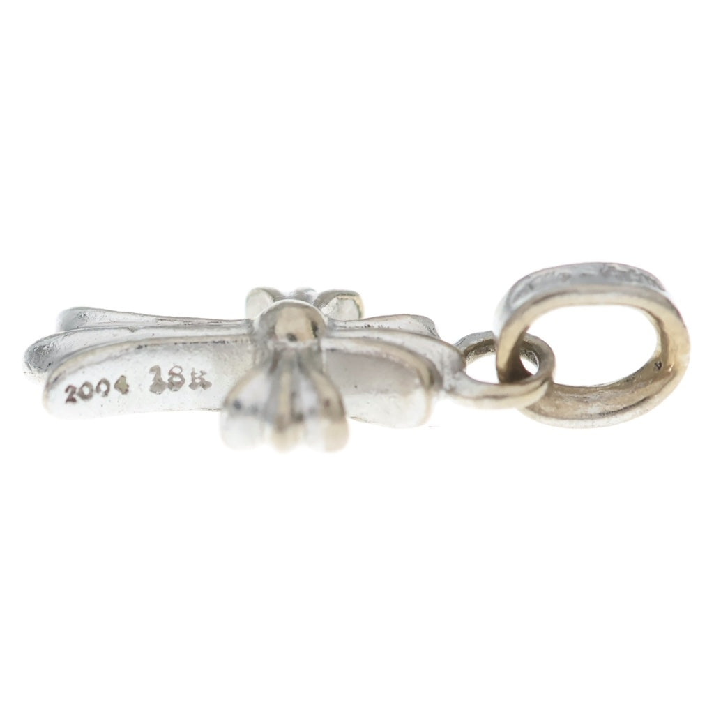 CHROME HEARTS(クロムハーツ) 18KWG CRS BBYFAT P/DIA ベイビーファットクロス PAVEダイヤ ペンダントトップ ホワイトゴールド BCA006