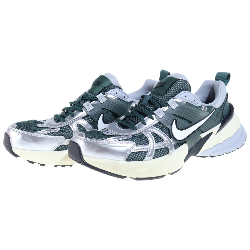 NIKE(ナイキ) V2K RUN VINTAGE GREEN V2Kラン ローカットスニーカー グリーン/シルバー US9.5/27.5cm HJ4497-300 レディース