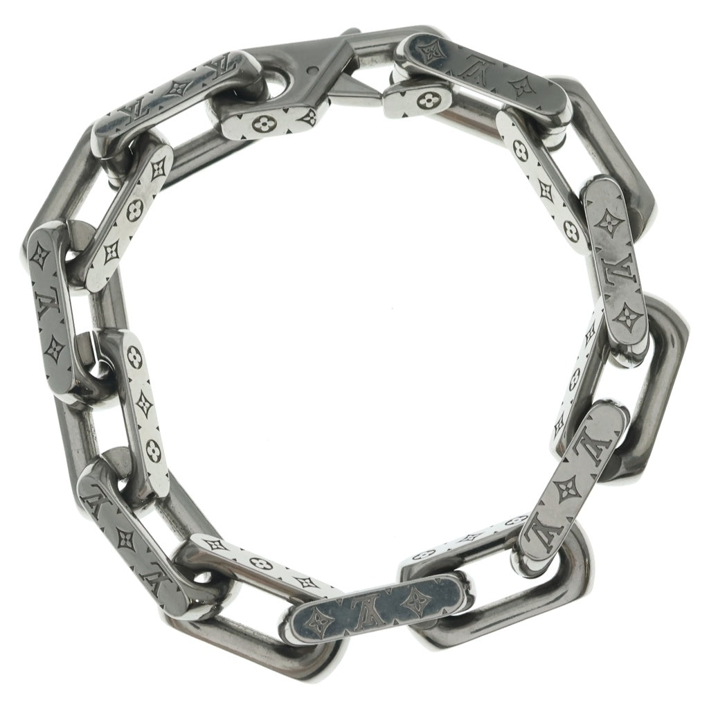 LOUIS VUITTON(ルイヴィトン) モノグラム コリエ チェーンブレスレット シルバー M00308 LE4262