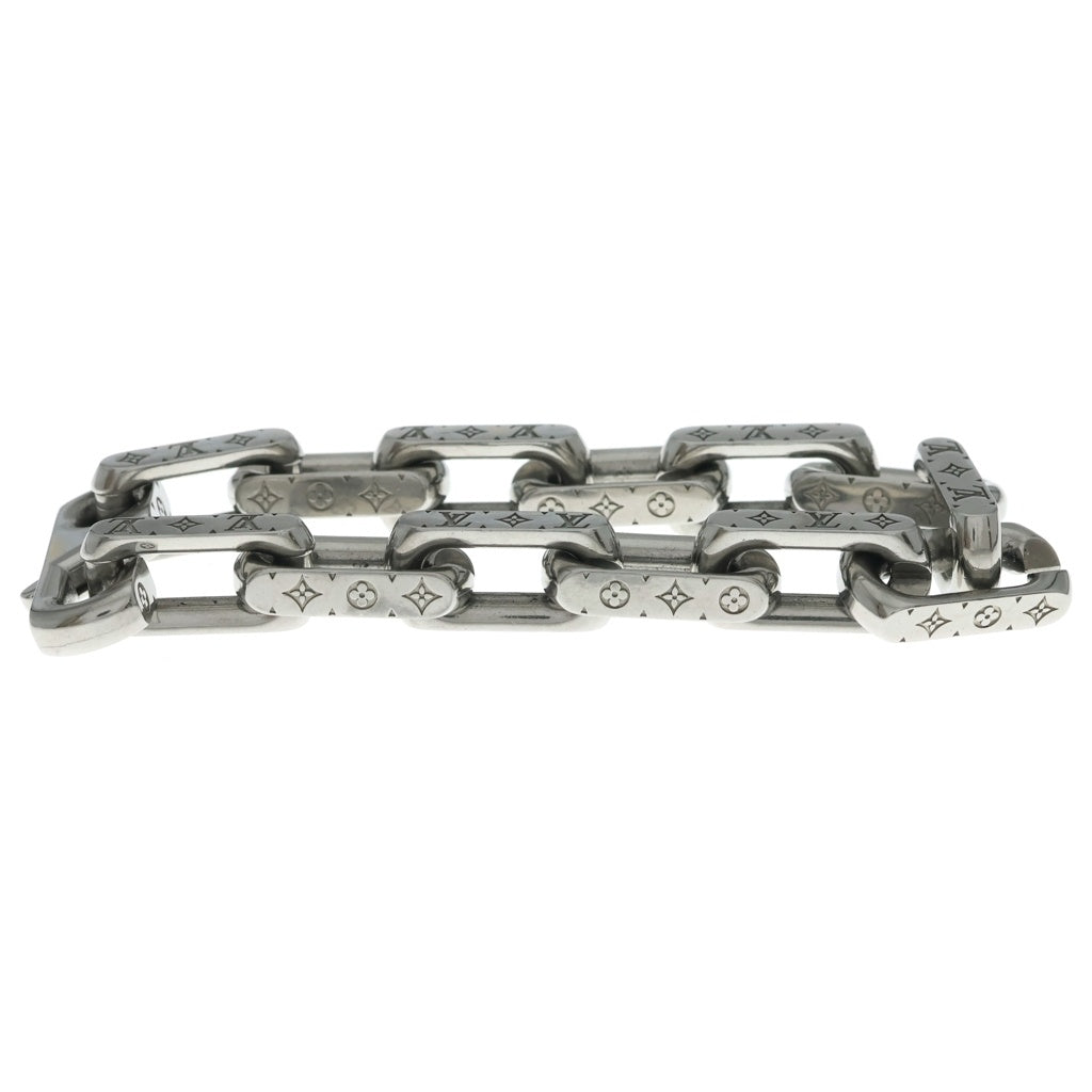 LOUIS VUITTON(ルイヴィトン) モノグラム コリエ チェーンブレスレット シルバー M00308 LE4262