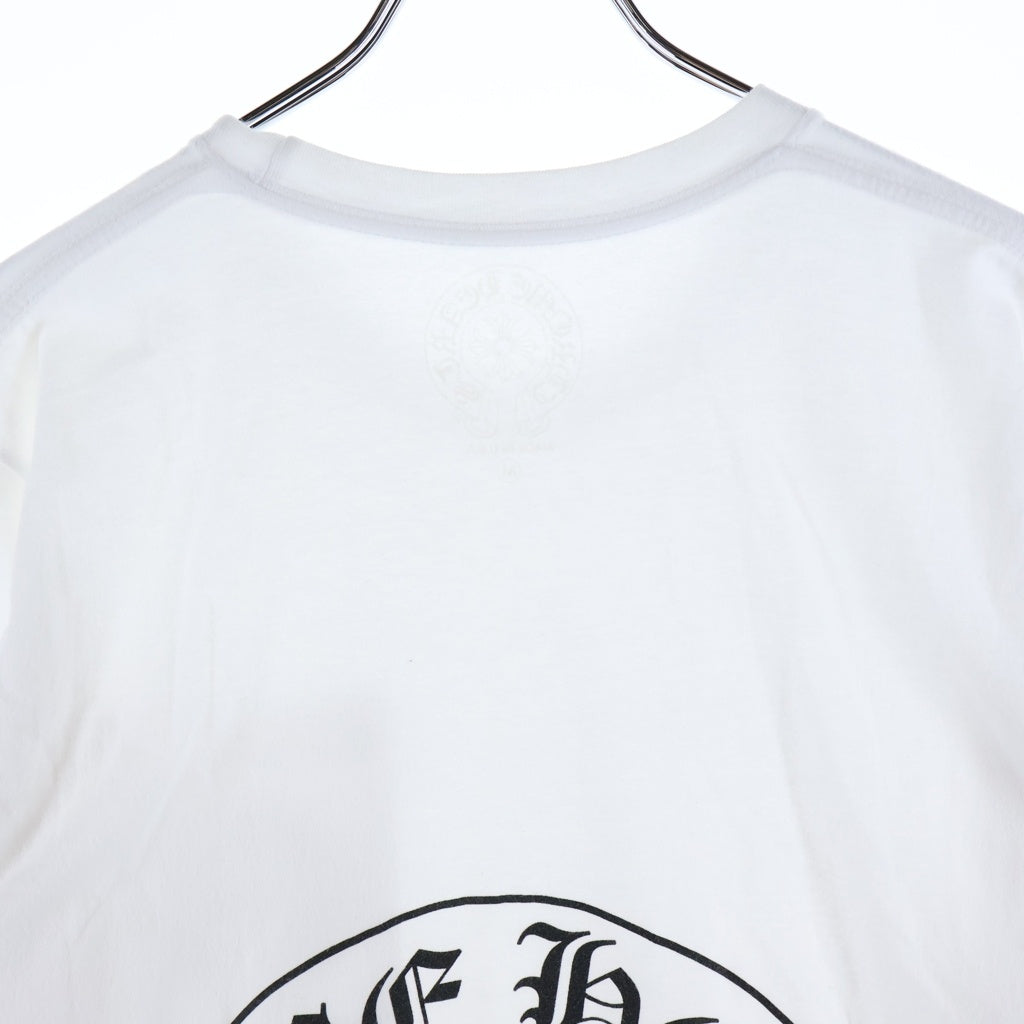 CHROME HEARTS(クロムハーツ) HONOLULU LIMITED HORSESHOE TEE ホノルル限定 リミテッド ホースシュープリント クルーネック半袖Tシャツ カットソー ホワイト