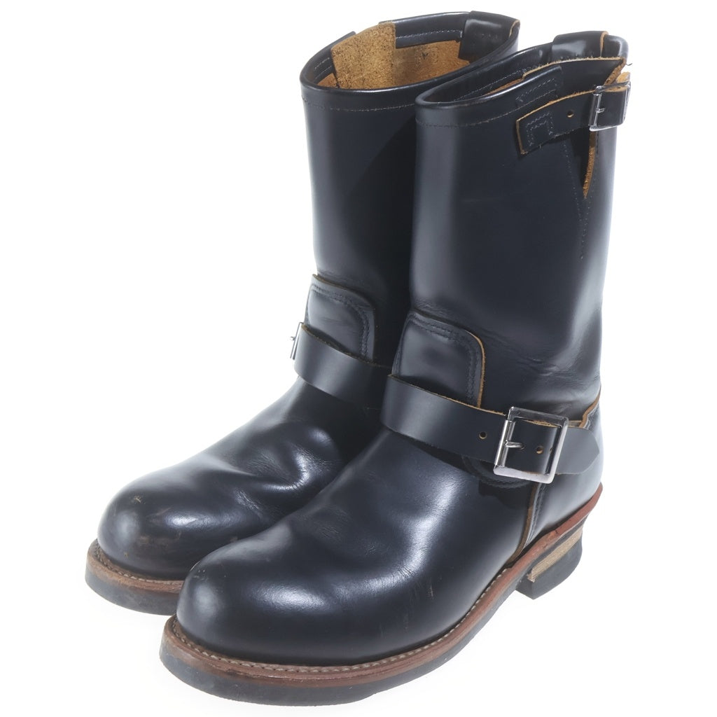 RED WING(レッド ウイング) 9268 ENGINEER BOOTS 茶芯 レザー ワーク エンジニアブーツ ブラック