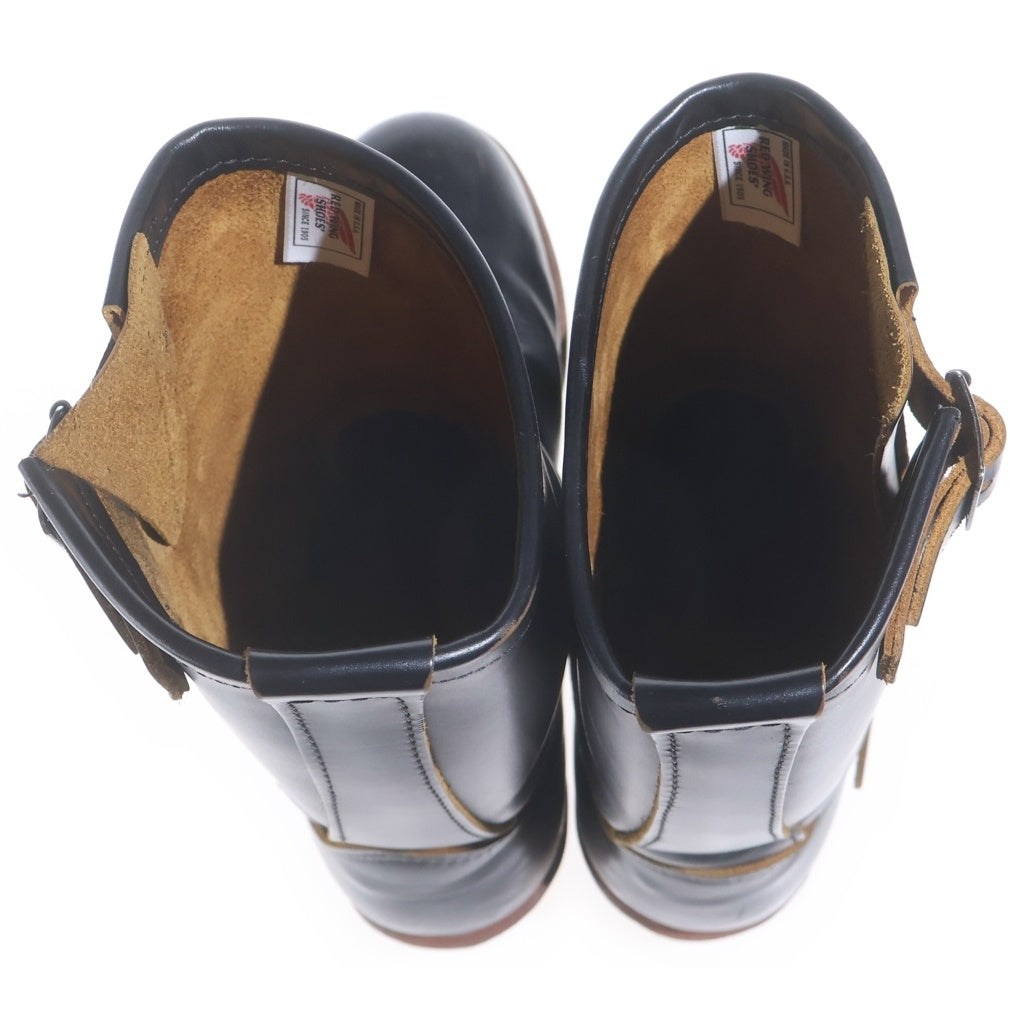 RED WING(レッド ウイング) 9268 ENGINEER BOOTS 茶芯 レザー ワーク エンジニアブーツ ブラック