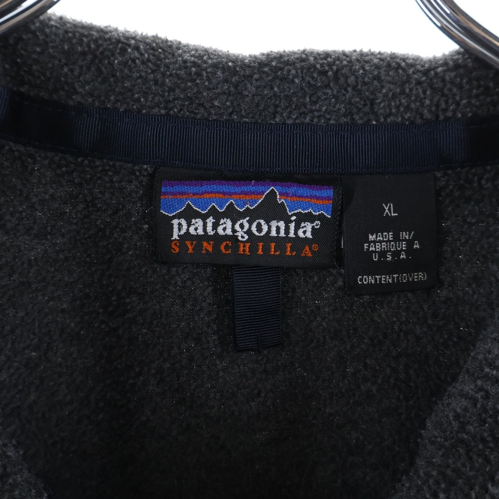PATAGONIA(パタゴニア) 90S VINTAGE SYNCHILLA FLEECE JACKET ヴィンテージ シンチラ フリースジャケット ブルゾン グレー