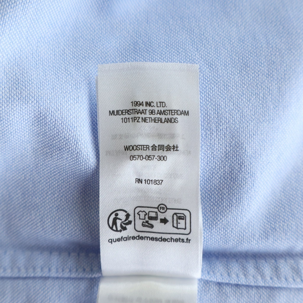 SUPREME(シュプリーム) 25SS Loose Fit Oxford S/S Shirt ルーズフィット オックスフォード ボタンダウン 半袖シャツ ライトブルー
