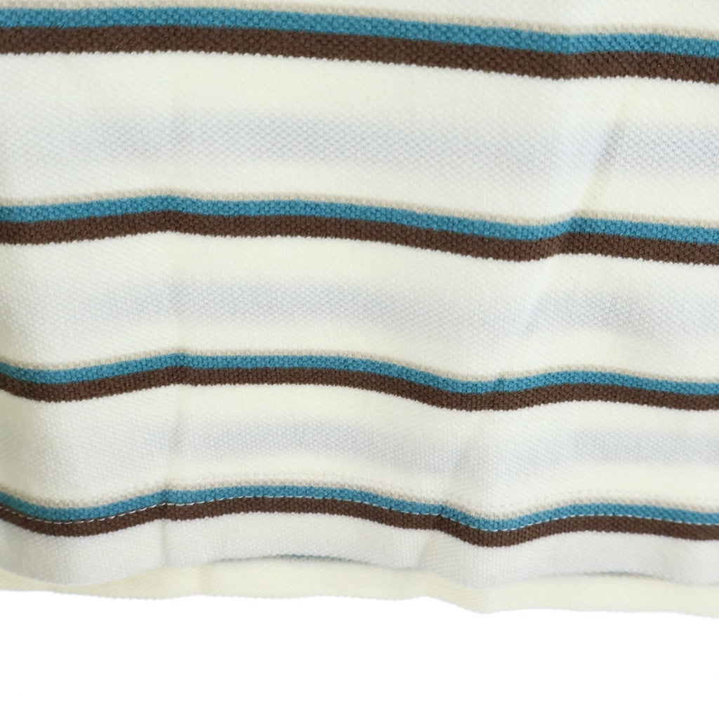 SUPREME(シュプリーム) 26SS Washed Stripe Polo ウォッシュド ストライプ 半袖ポロシャツ ホワイト