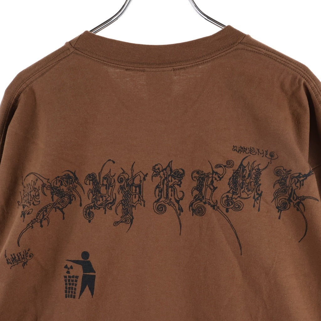 SUPREME(シュプリーム) 26SS Wombat L/S Tee ウォンバット クルーネック長袖Tシャツ カットソー ブラウン
