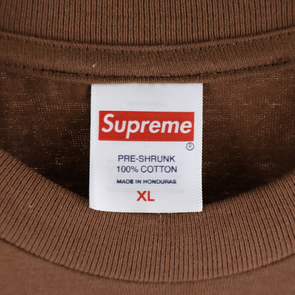 SUPREME(シュプリーム) 26SS Wombat L/S Tee ウォンバット クルーネック長袖Tシャツ カットソー ブラウン