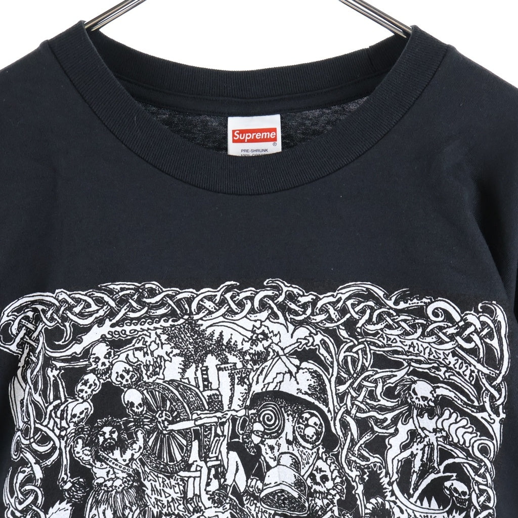SUPREME(シュプリーム) 26SS Wombat L/S Tee ウォンバット クルーネック長袖Tシャツ カットソー ブラウン