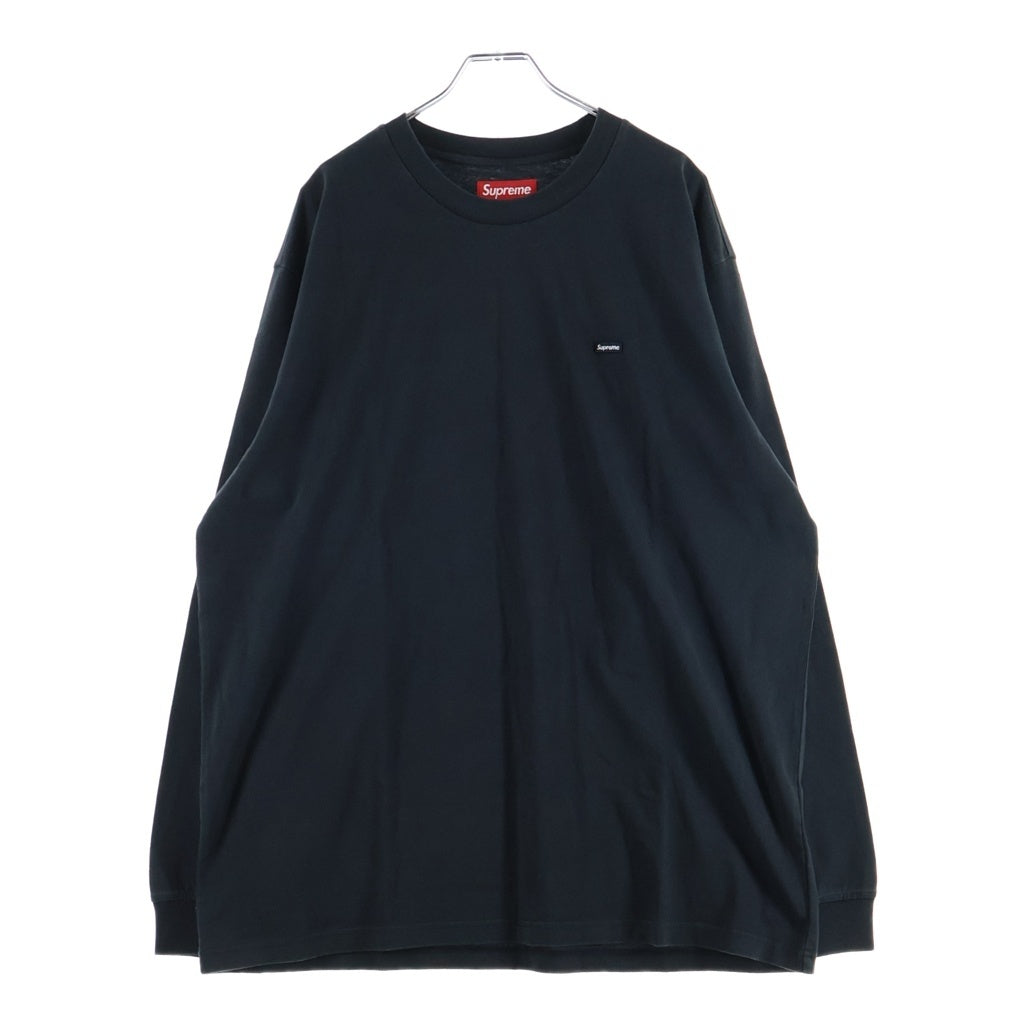 SUPREME(シュプリーム) 25AW Small Box L/S Tee スモールボックスロゴ クルーネック長袖Tシャツ カットソー ブラック
