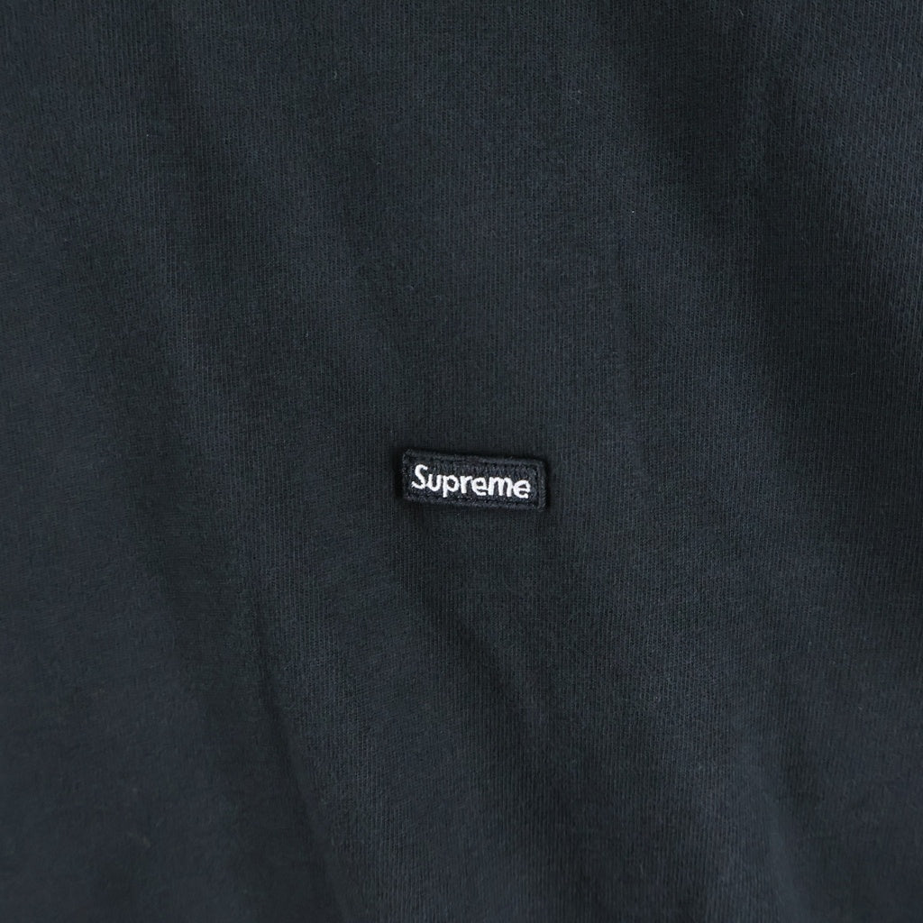 SUPREME(シュプリーム) 25AW Small Box L/S Tee スモールボックスロゴ クルーネック長袖Tシャツ カットソー ブラック