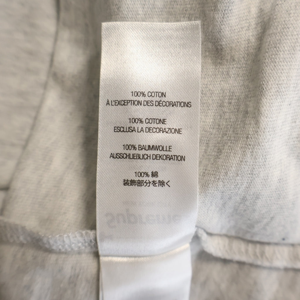 SUPREME(シュプリーム) 25AW Small Box L/S Tee スモールボックスロゴ クルーネック長袖Tシャツ カットソー アッシュグレー
