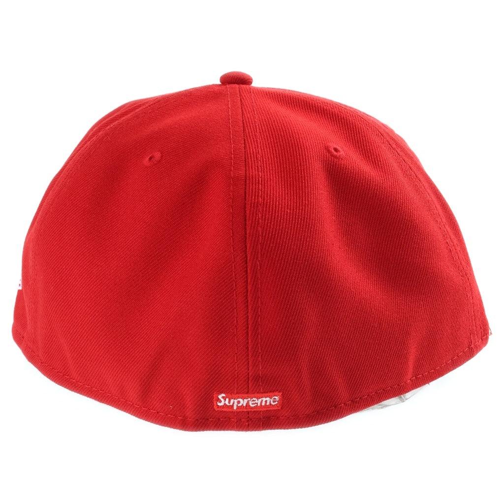 SUPREME(シュプリーム) 24AW ×NEW ERA Screw Ball S Logo Cap ニューエラ Sロゴ スクリューボール キャップ 帽子 レッド