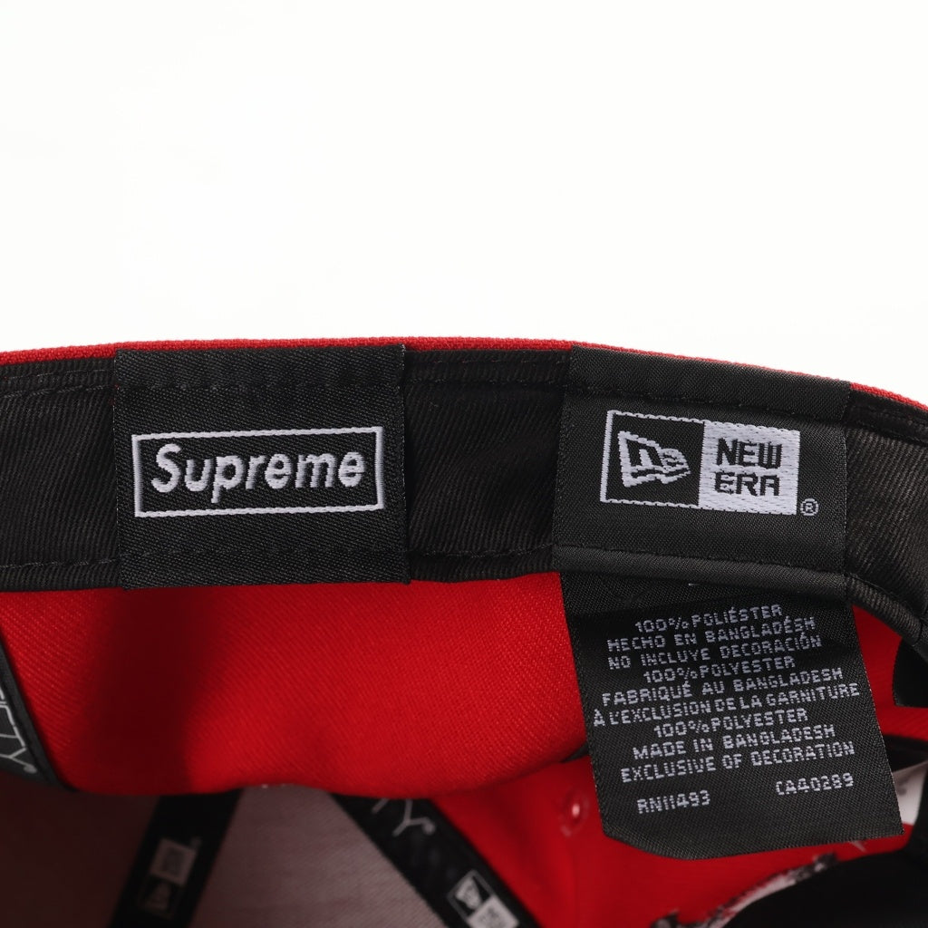 SUPREME(シュプリーム) 24AW ×NEW ERA Screw Ball S Logo Cap ニューエラ Sロゴ スクリューボール キャップ 帽子 レッド