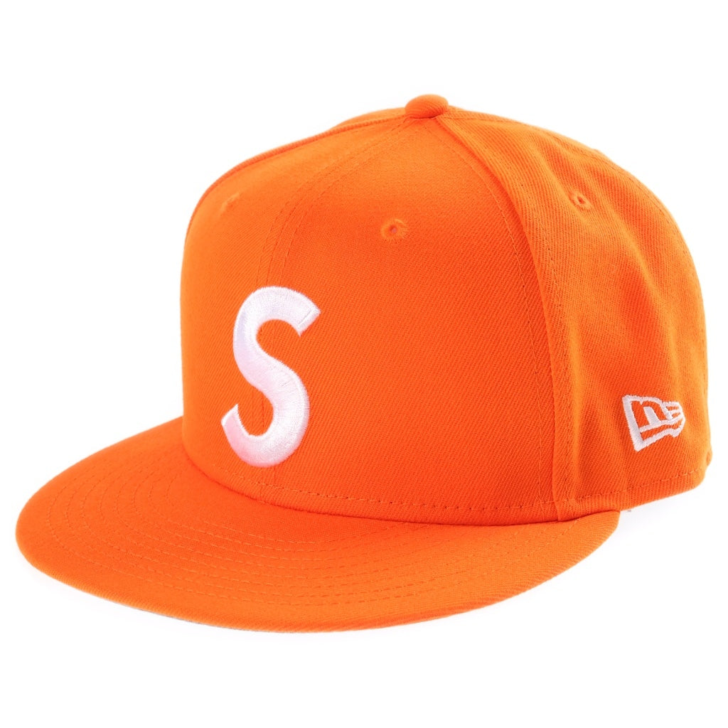 SUPREME(シュプリーム) 24AW ×NEW ERA Screw Ball S Logo Cap ニューエラ Sロゴ スクリューボール キャップ 帽子 オレンジ