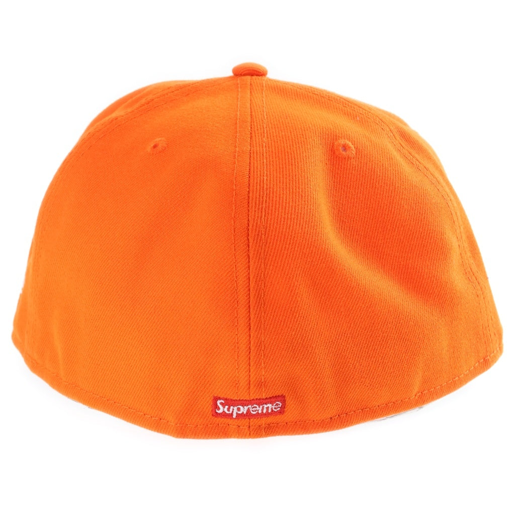 SUPREME(シュプリーム) 24AW ×NEW ERA Screw Ball S Logo Cap ニューエラ Sロゴ スクリューボール キャップ 帽子 オレンジ