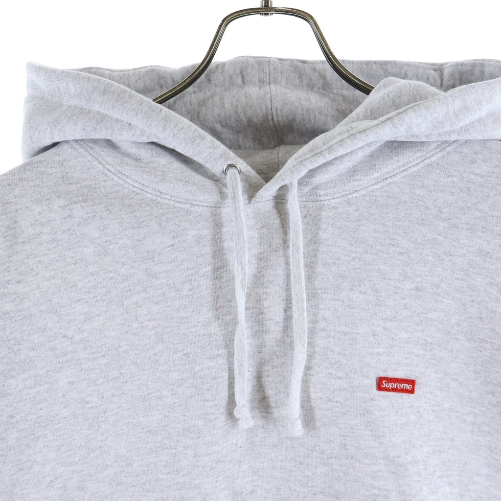 SUPREME(シュプリーム) 24AW Small Box Hooded Sweatshirt スモールボックスロゴ フーデッドスウェットシャツ パーカー グレー