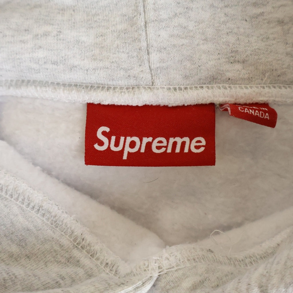 SUPREME(シュプリーム) 24AW Small Box Hooded Sweatshirt スモールボックスロゴ フーデッドスウェットシャツ パーカー グレー