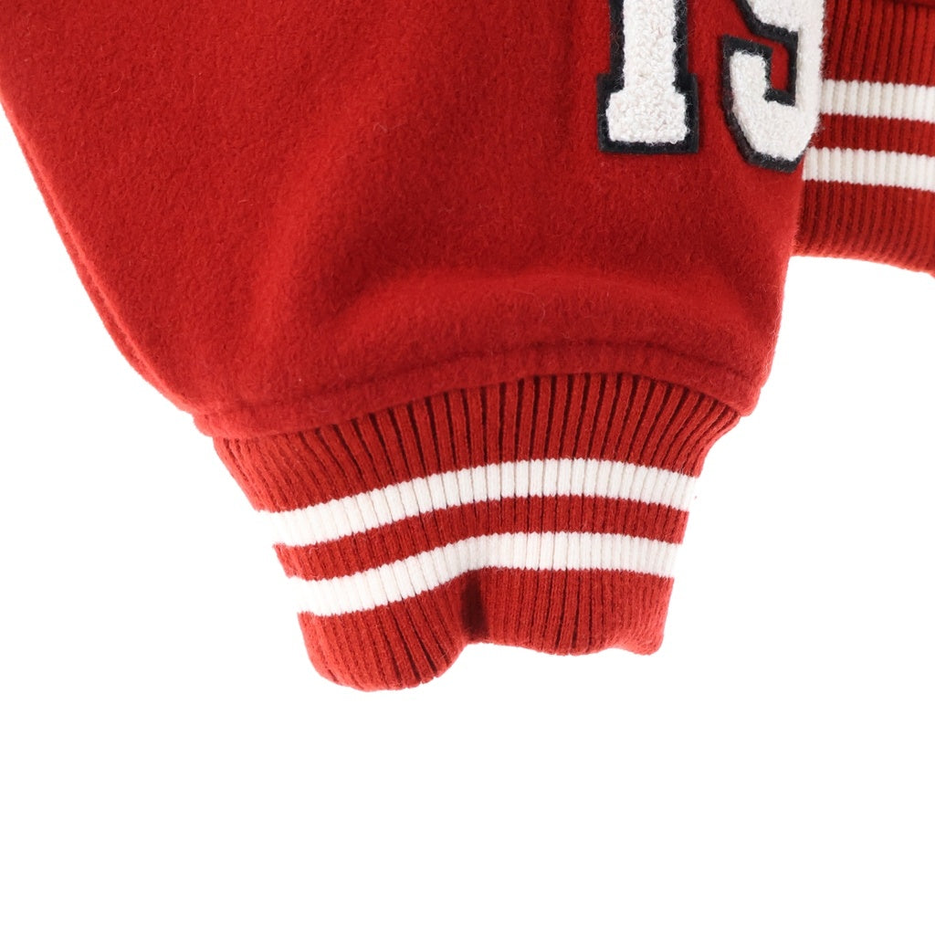 SUPREME(シュプリーム) 24AW Veritas Varsity Jacket ウール ヴェリタス バーシティージャケット レッド