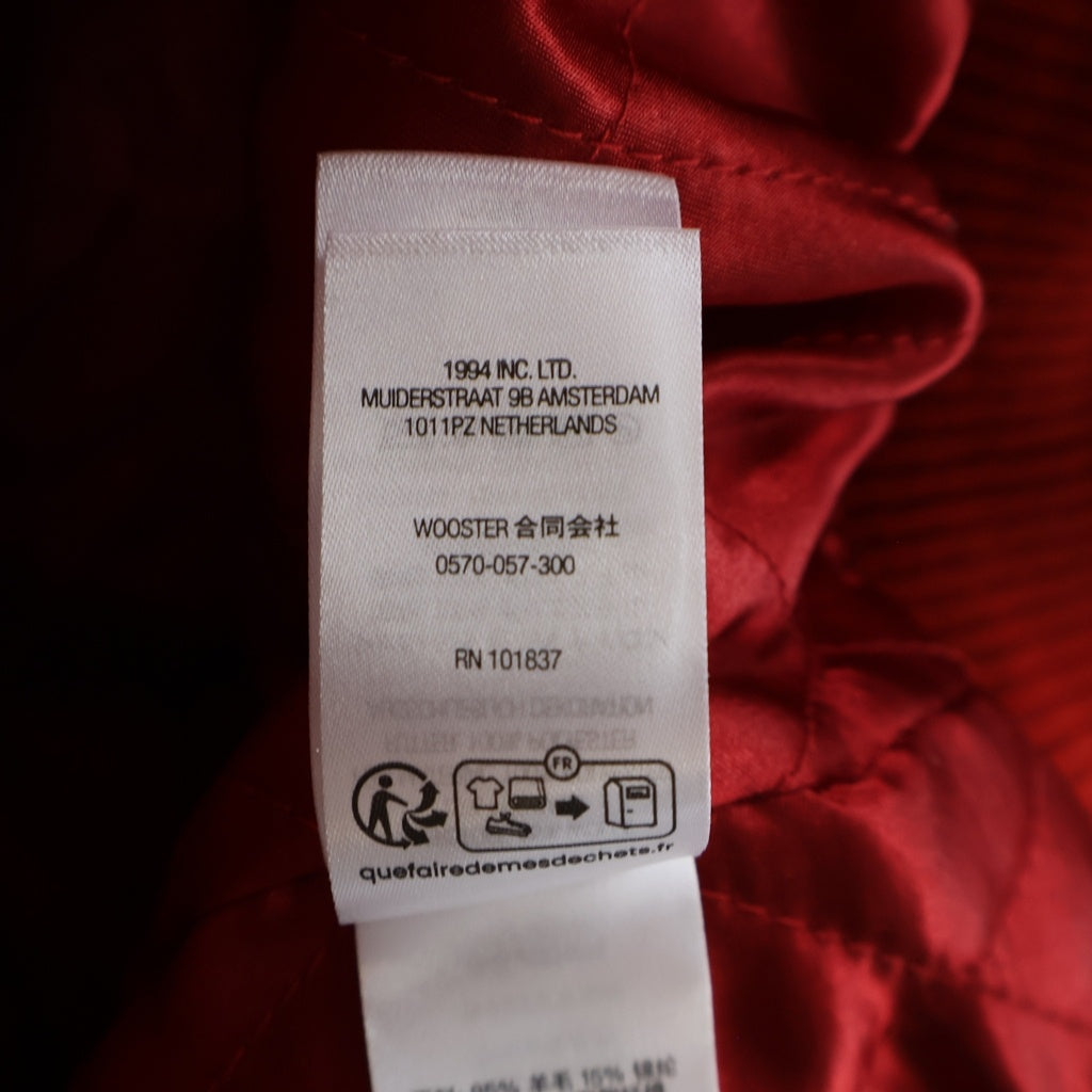SUPREME(シュプリーム) 24AW Veritas Varsity Jacket ウール ヴェリタス バーシティージャケット レッド