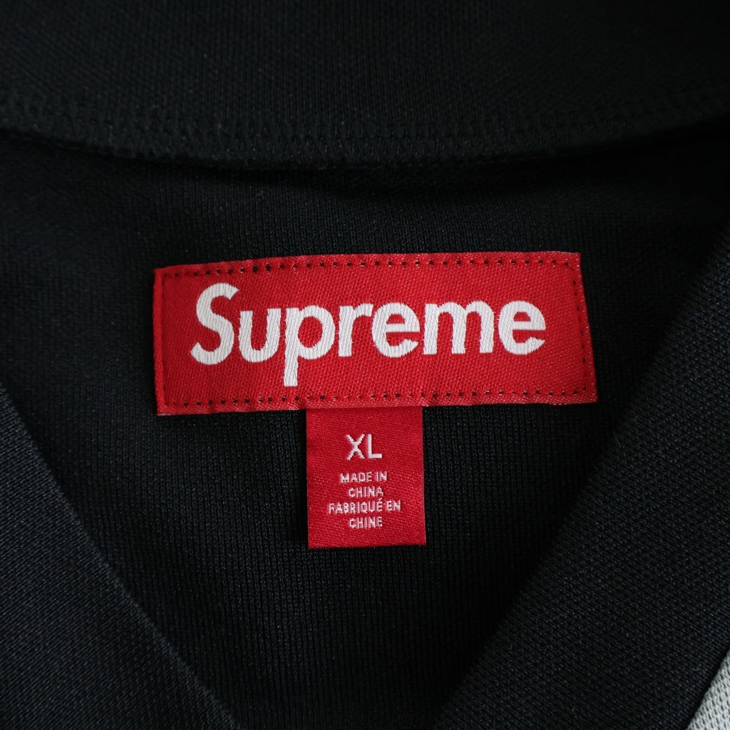 SUPREME(シュプリーム) 26SS Paneled Hockey Jersey パネルド 総柄 ホッケージャージー 長袖カットソー ブラック