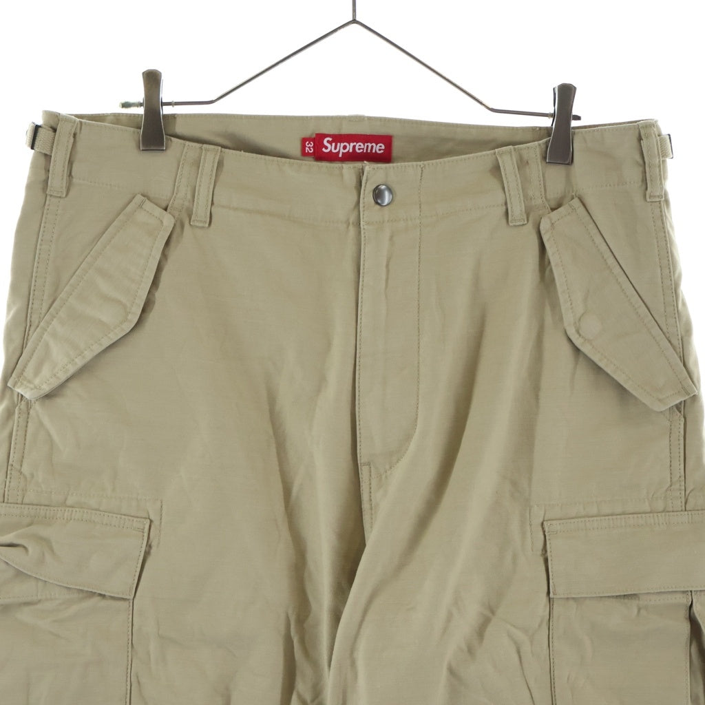 SUPREME(シュプリーム) 25SS Cargo Pant コットン カーゴパンツ ベージュ