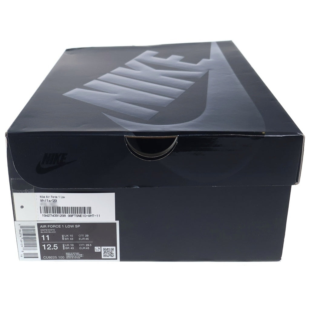 NIKE(ナイキ) ×SUPREME AIR FORCE 1 LOW シュプリーム エアフォース ローカットスニーカー ホワイト US11/29cm CU9225-100