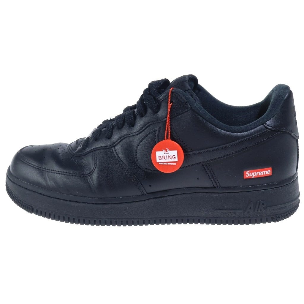 NIKE(ナイキ) ×SUPREME AIR FORCE 1 LOW シュプリーム エアフォース ローカットスニーカー ブラック US11/29cm CU9225-001