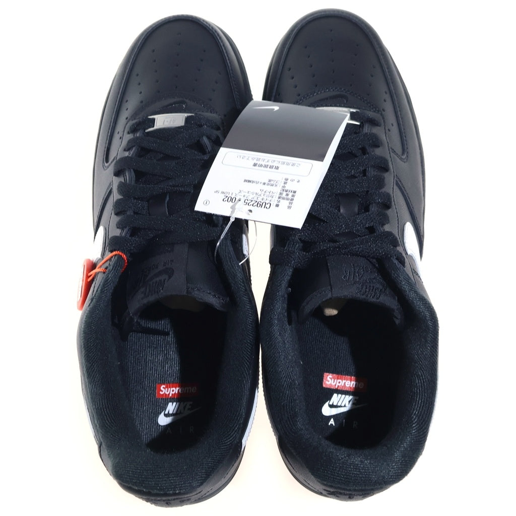 NIKE(ナイキ) ×SUPREME AIR FORCE 1 LOW シュプリーム エアフォース ローカットスニーカー ブラック/ホワイト US11/29cm CU9225-002