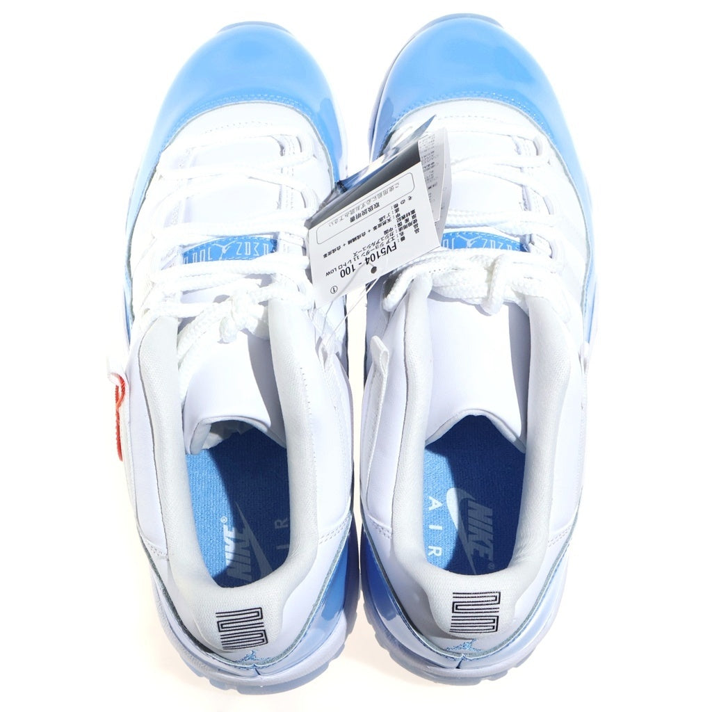 NIKE(ナイキ) AIR JORDAN 11 RETRO LOW UNIVERSITY BLUE エアジョーダン レトロ ユニバーシティブルー ローカットスニーカー ブルー/ホワイト US11/29cm FV5104-100