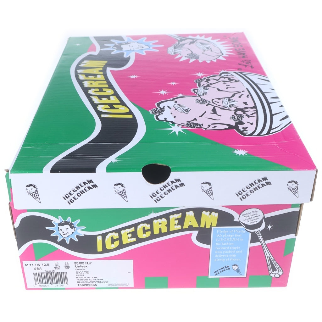 Reebok(リーボック) ×BBC ICECREAM BOARD FLIP BBCアイスクリーム ボードフリップ ローカットスニーカー ブルー US11/29cm 100282065