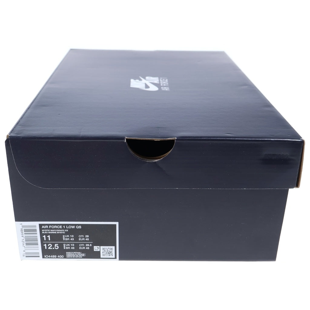 NIKE(ナイキ) AIR FORCE 1 LOW PATENT LEATHER MYSTIC NAVY エアフォース パテントレザー ミスティックネイビー ローカットスニーカー ネイビー US11/29cm IO4489-400