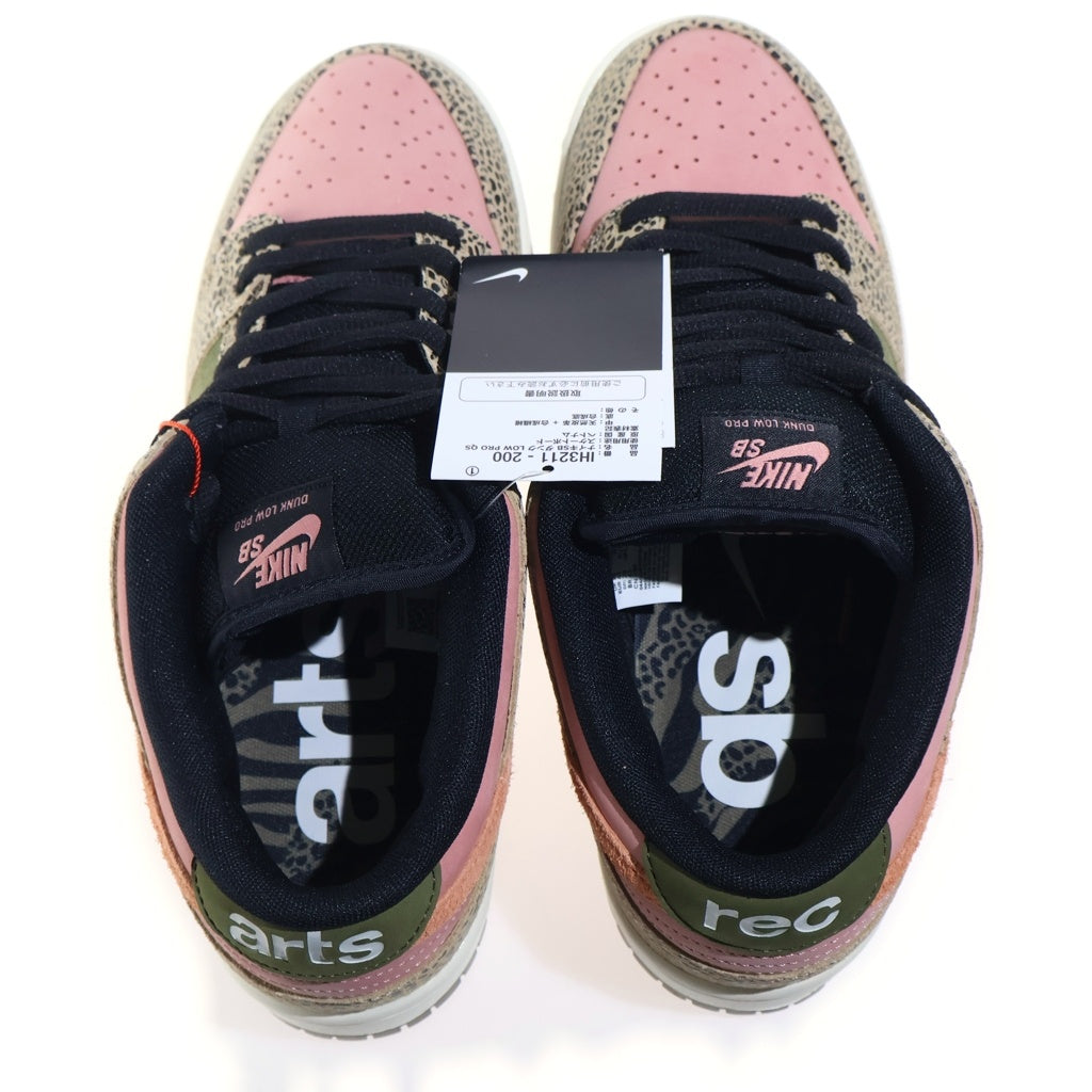 NIKE SB(ナイキエスビー) ×アーツレック ダンク プロ ラストピンクアンドラフグリーン ローカットスニーカー US11/29cm IH3211-200