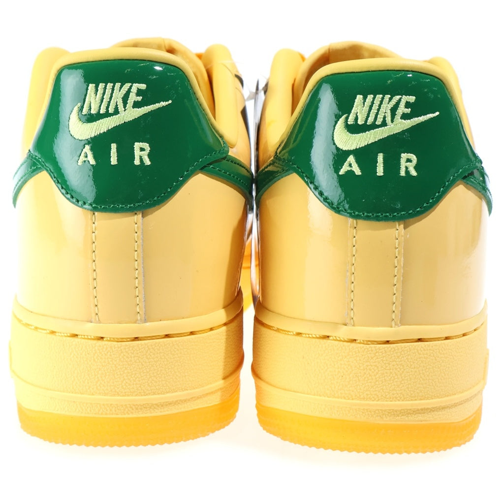 NIKE SB(ナイキエスビー) AIR FORCE 1 LOW PATENT LEATHER TOPAZ GOLD エアフォース パテントレザー トパーズゴールド ローカットスニーカー イエロー US11/29cm IO4489-700