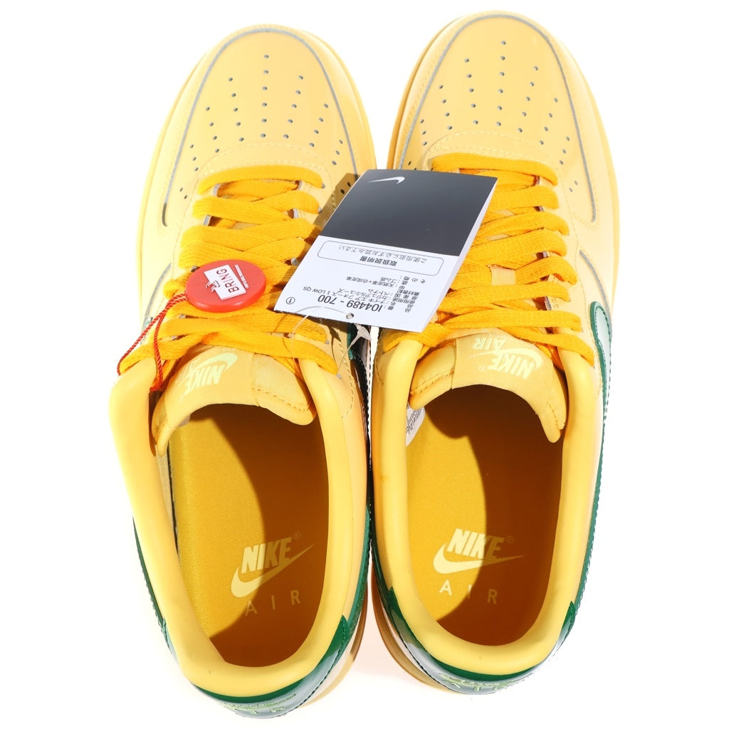 NIKE SB(ナイキエスビー) AIR FORCE 1 LOW PATENT LEATHER TOPAZ GOLD エアフォース パテントレザー トパーズゴールド ローカットスニーカー イエロー US11/29cm IO4489-700