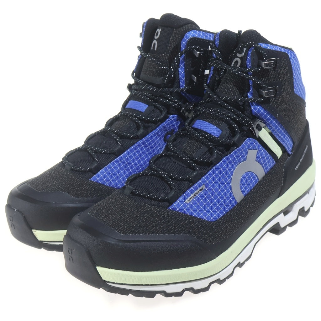 On(オン) CLOUDALPINE WATERPROOF クラウドアルパイン ウォータープルーフ トレッキングシューズ ブラック/ブルー US9.5/27.5cm 3MD10831198