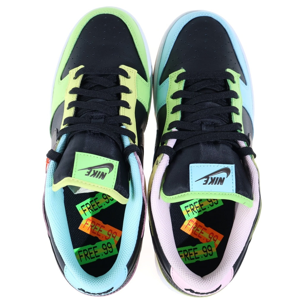 NIKE(ナイキ) DUNK LOW SE FREE.99 ダンク フリーナインティナイン ローカットスニーカー マルチカラー US8.5/26.5cm DH0952-001