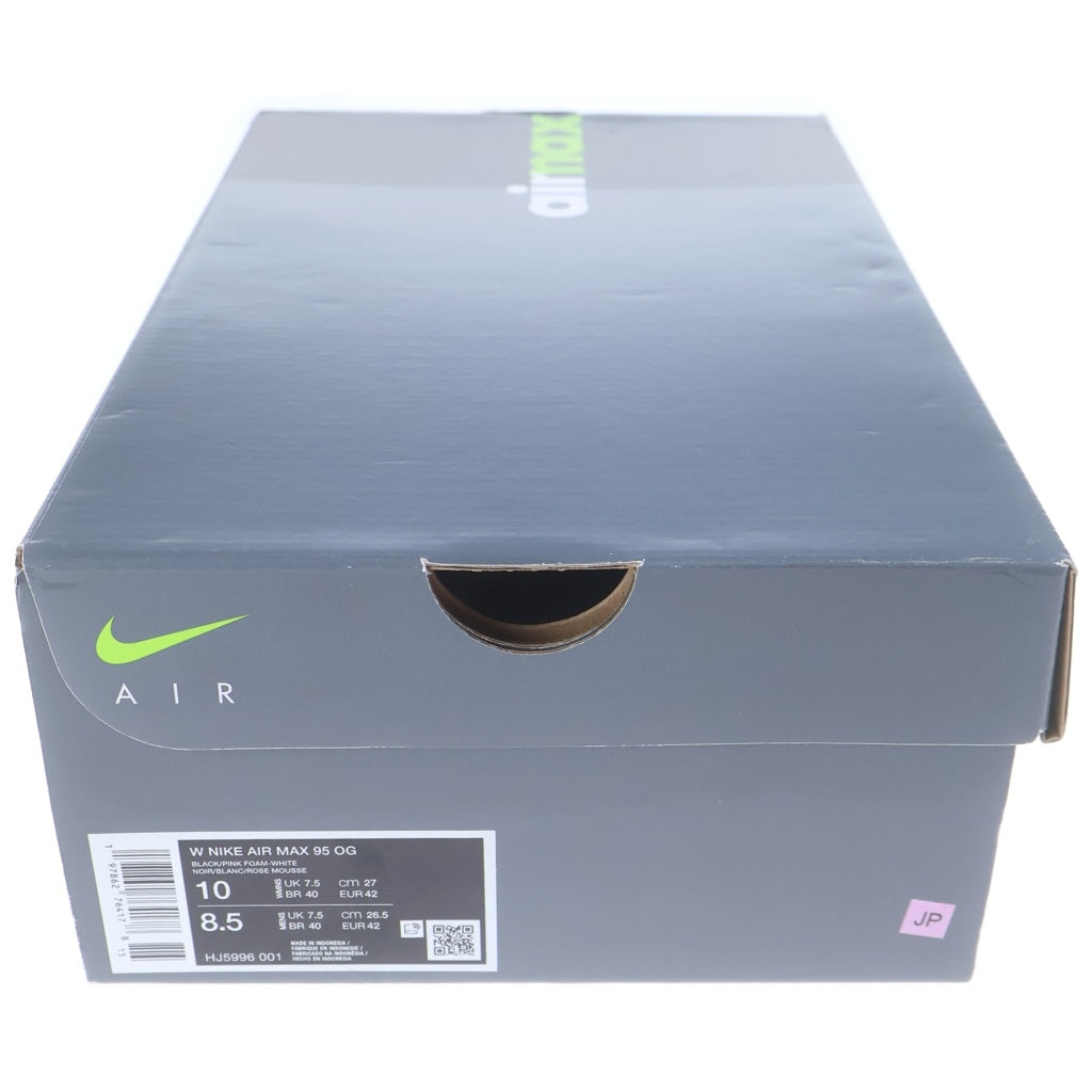 NIKE(ナイキ) WMNS AIR MAX 95 BIG BUBBLE MEDIUM ウィメンズ エアマックス ビッグバブル ローカットスニーカー ピンク/グレー US10/27cm HJ5996-001 レディース