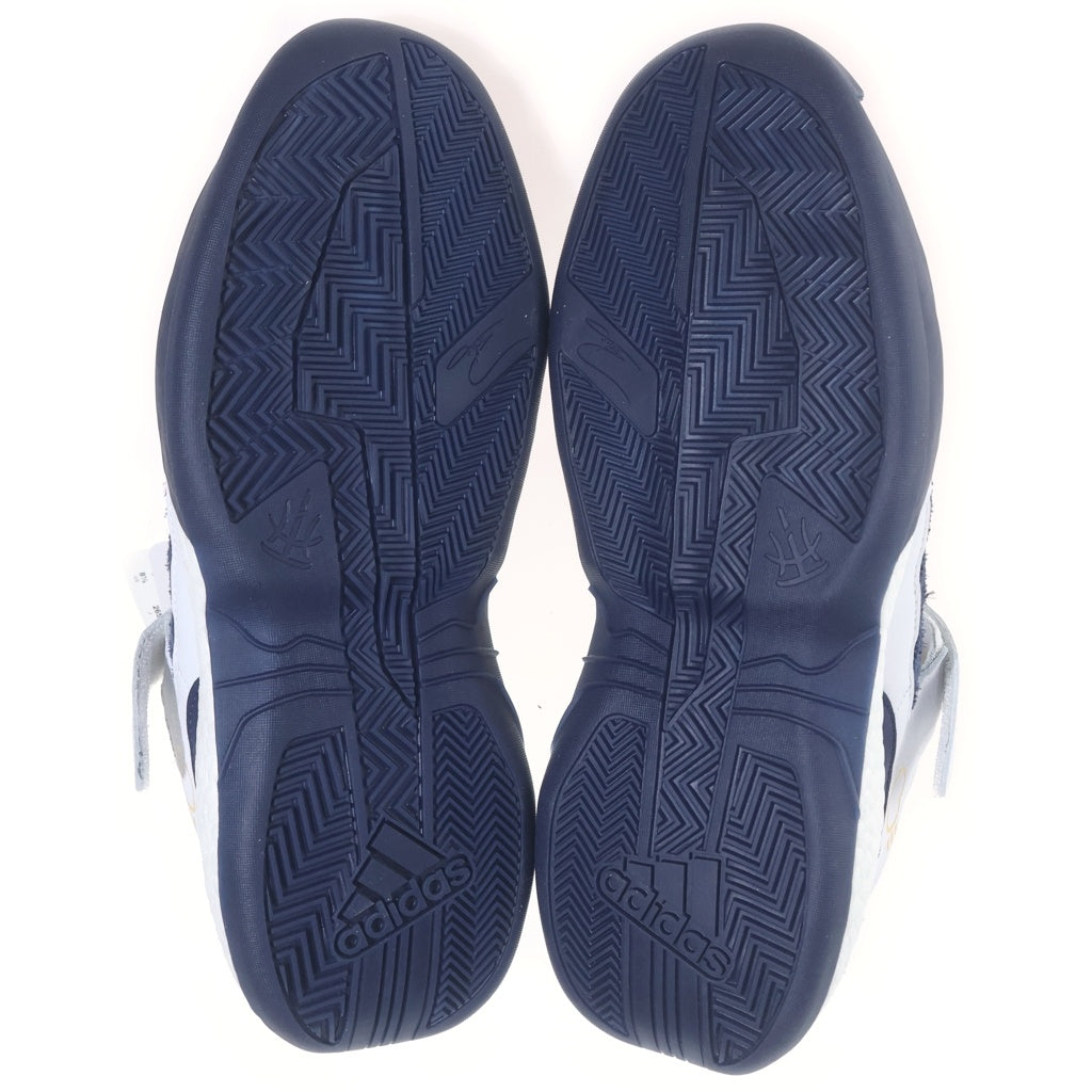 adidas(アディダス) ×HUMAN MADE CONSORTIUM FORUM LOW ヒューマンメイド コンソーシアム フォーラム ローカット スニーカー ホワイト/ネイビー US8.5/26.5cm S42975
