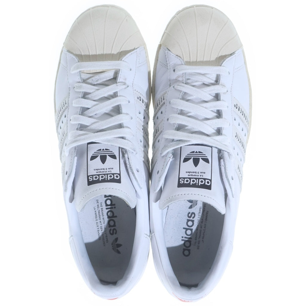 adidas(アディダス) ×HUMAN MADE SUPERSTAR 80S ヒューマンメイド スーパースター ローカットスニーカー ホワイト US8.5/26.5cm FY0730