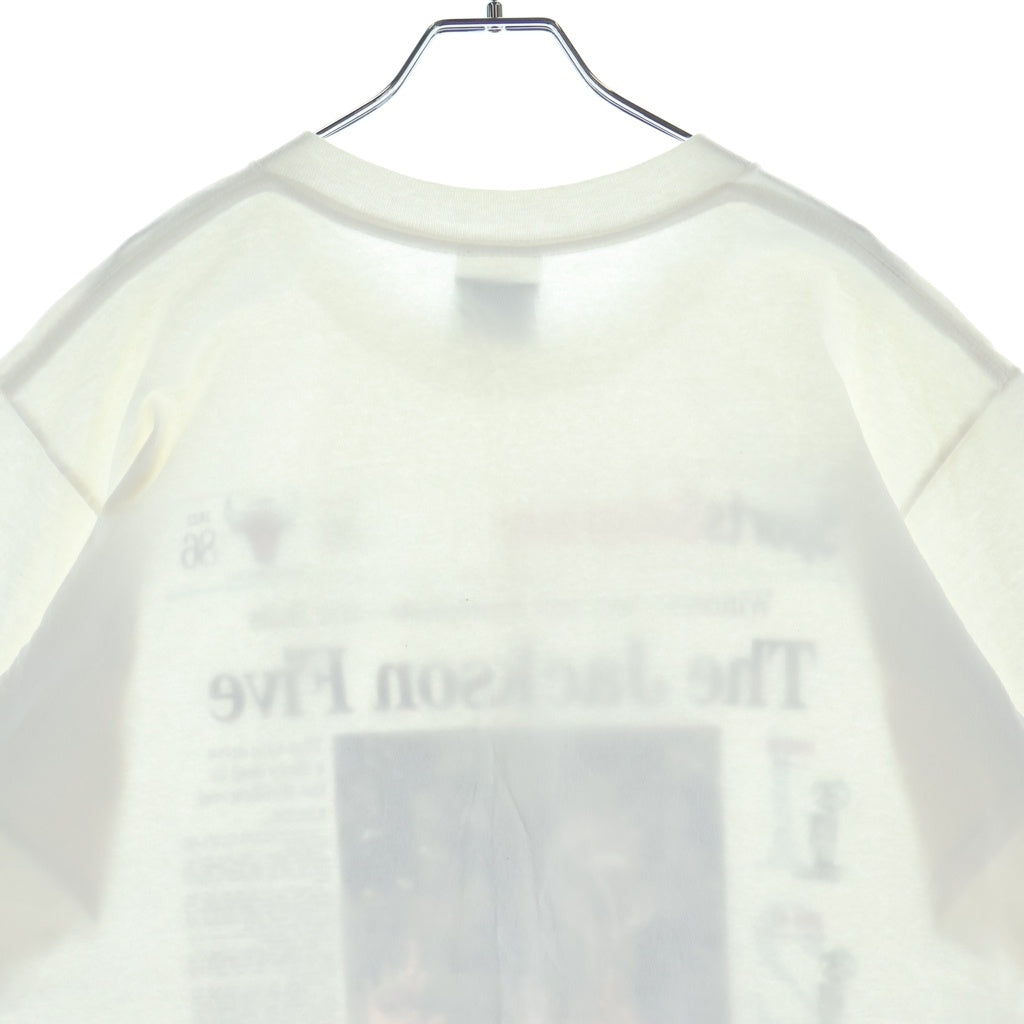VINTAGE(ヴィンテージ) 90S CHICAGO BULLS シカゴブルズ クルーネック 半袖Tシャツ カットソー ホワイト