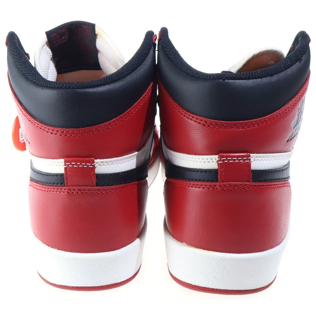 NIKE(ナイキ) 【鑑賞用2015年製】AIR JORDAN 1.5 HIGH THE RETURN エアジョーダン1.5 ハイザリターン シカゴ ハイカットスニーカー レッド/ホワイト US8/26cm 768861-601