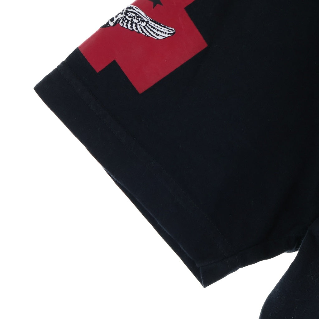 CHROME HEARTS(クロムハーツ) FOTI S/S フォティプリント クルーネック半袖Tシャツ カットソー ブラック