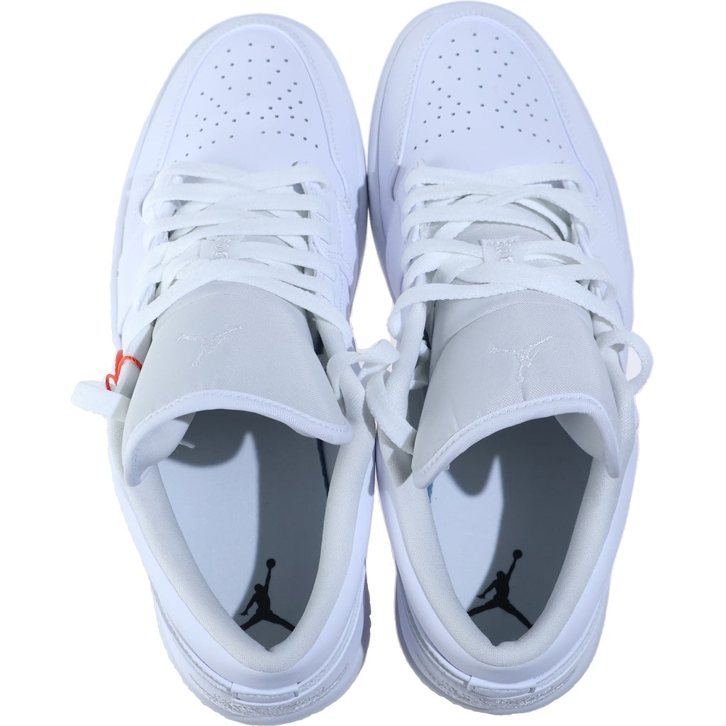 NIKE(ナイキ) WMNS AIR JORDAN 1 LOW WHITE エアジョーダン ローカットスニーカー ホワイト US12/29cm AO9944-111