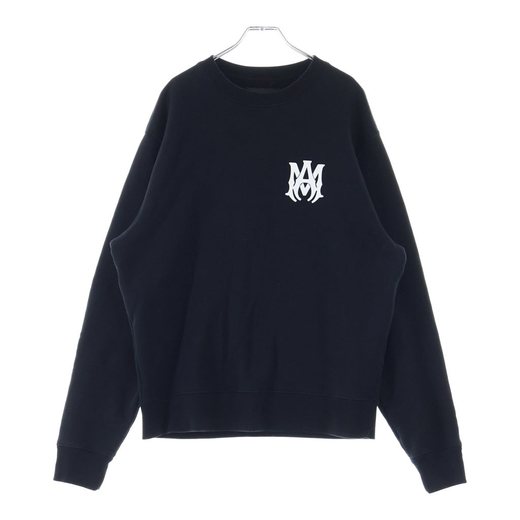 AMIRI(アミリ) MA CORE LOGO CREWNECK コアロゴ プルオーバー クルーネック スウェット トレーナー ブラック AMJYCW1038