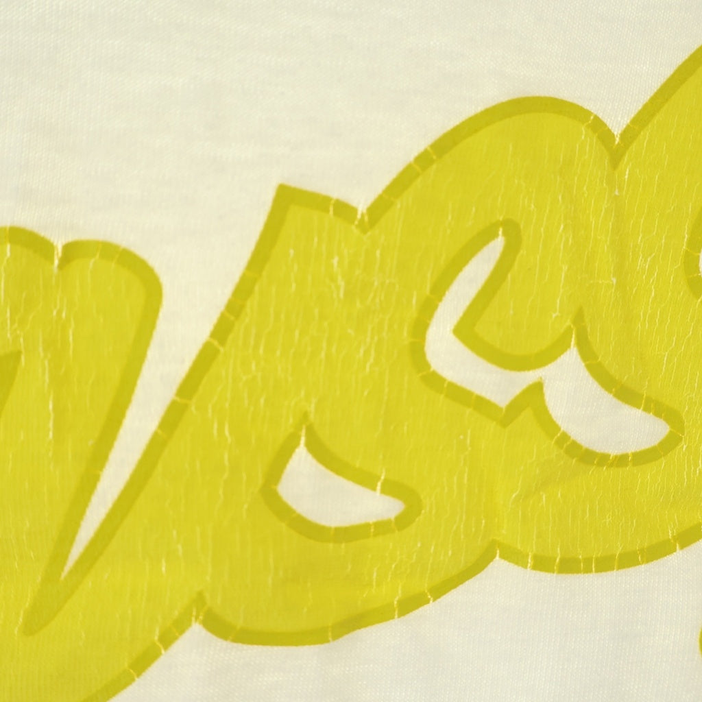 STUSSY(ステューシー) 00S OLD WTAPS ダブルタップス USA製 紺タグ ロゴプリント クルーネック 半袖Tシャツ カットソー ホワイト