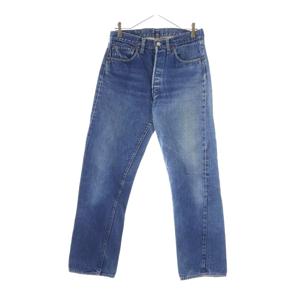 Levi's(リーバイス) 70S VINTAGE 501 66前期 ボタン裏6 スモールe シングルステッチ ヴィンテージ ボタンフライ デニムパンツ インディゴ