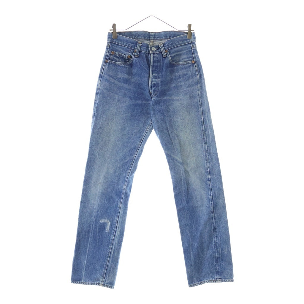 Levi's(リーバイス) 70S VINTAGE 501 66後期 ボタン裏6 スモールe チェーンステッチ ブランクタブ ヴィンテージ ボタンフライ デニムパンツ インディゴ