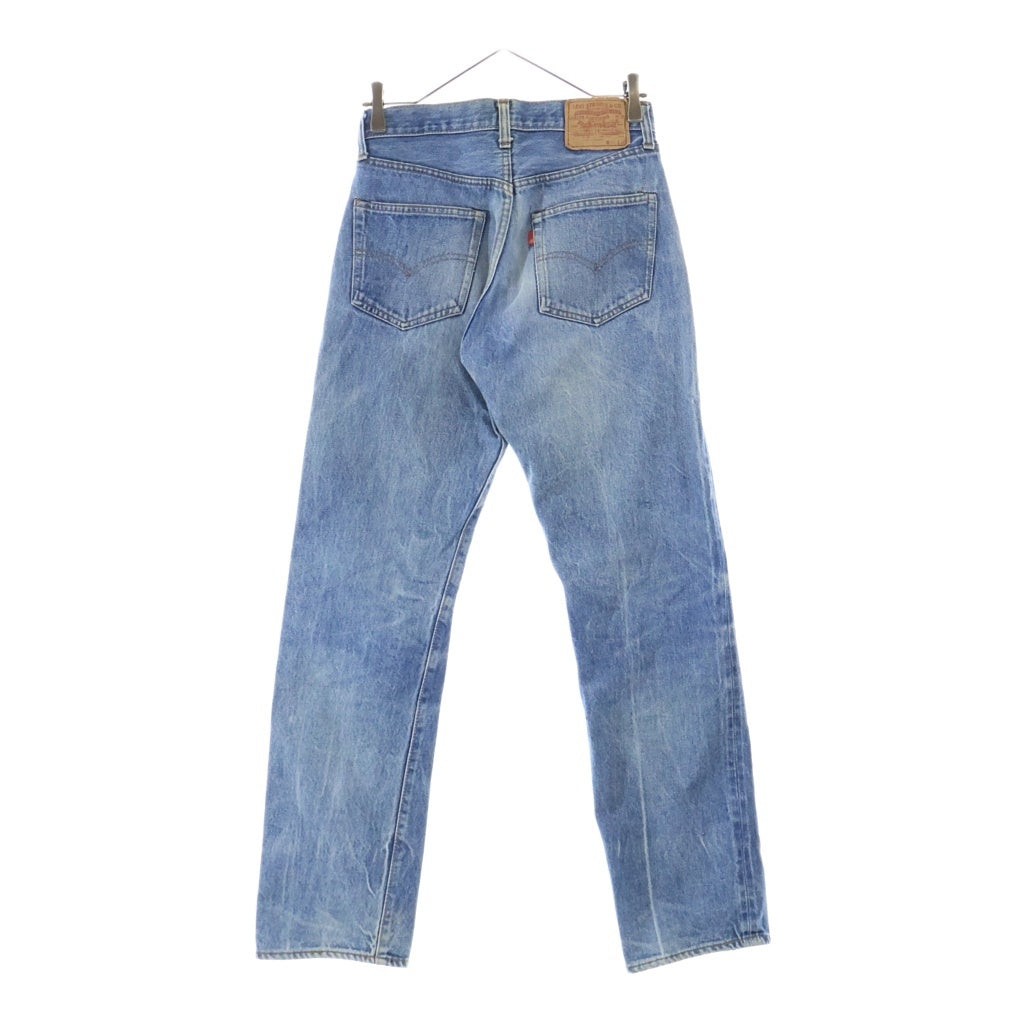 Levi's(リーバイス) 70S VINTAGE 501 66後期 ボタン裏6 スモールe チェーンステッチ ブランクタブ ヴィンテージ ボタンフライ デニムパンツ インディゴ